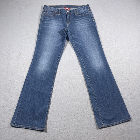 Lucky Brand Jeans Womens Size 6/28 Sweet N Low Bootcut Blue Denim - Picture 1 of 12